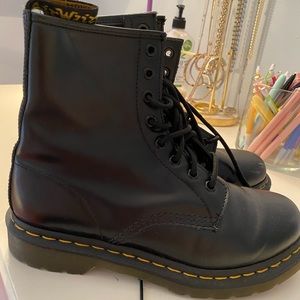 All Black Doc Martens